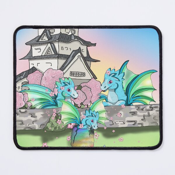 Item preview, Dragons at Himeji Castle designed and sold by CuisineCat.