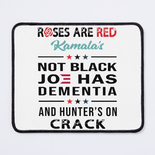 Item preview, Biden Roses Are Red Kamalas Not Black Joe designed and sold by AmethystMurad.