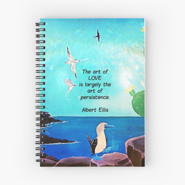 Item preview, The Art Of Love Inspirational Quote With Nature Painting  designed and sold by blue-kitten.