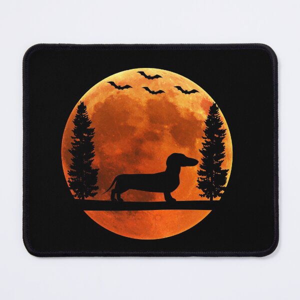 Item preview, dachshund dog lovers moon dachshund Halloween gift designed and sold by alaechamlal.