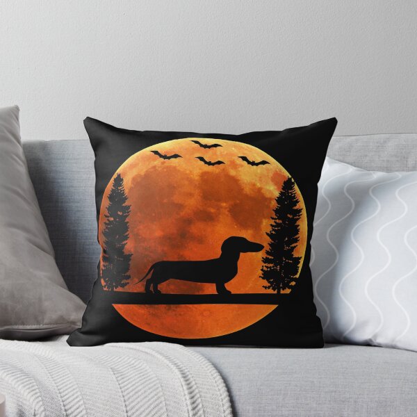 Item preview, dachshund dog lovers moon dachshund Halloween gift designed and sold by alaechamlal.