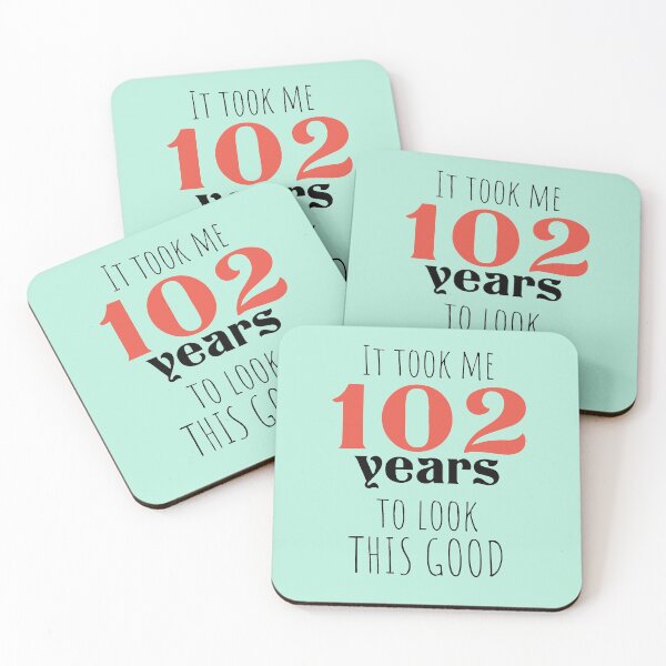 Item preview, 102nd Birthday Gift - Turning 102 - 102 Years Old - To Look This Good ,Funny ,102 years old | designed and sold by Boom-llqb.