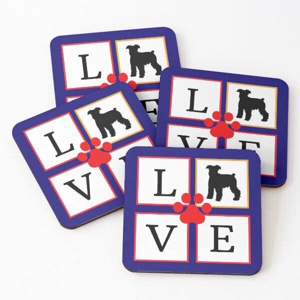 Item preview, I Love Schnauzers designed and sold by artistoutfitter.