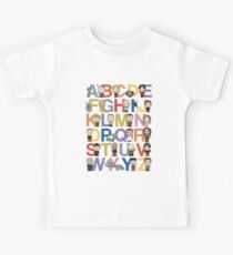 Through the Wormhole Alphabet Kids Tee