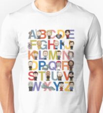 Through the Wormhole Alphabet Unisex T-Shirt