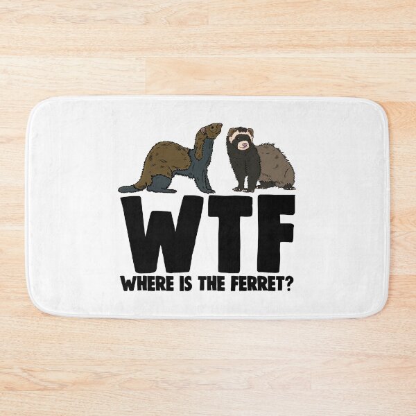 Item preview, Where Is The Ferret designed and sold by Bendthetrend.