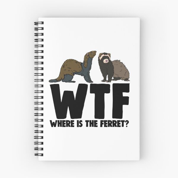 Item preview, Where Is The Ferret designed and sold by Bendthetrend.