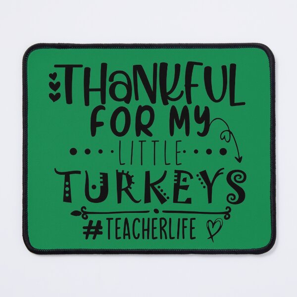 Item preview, Thankful For My Little Turkeys,Thanksgiving teacher,funny svg, Black svg designed and sold by theDlab.