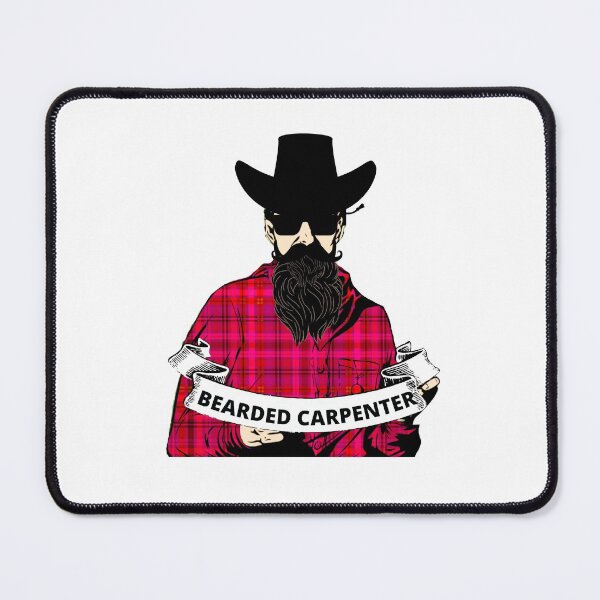 Item preview, PLAID BEARDED CARPENTER  designed and sold by wildwhimsical.