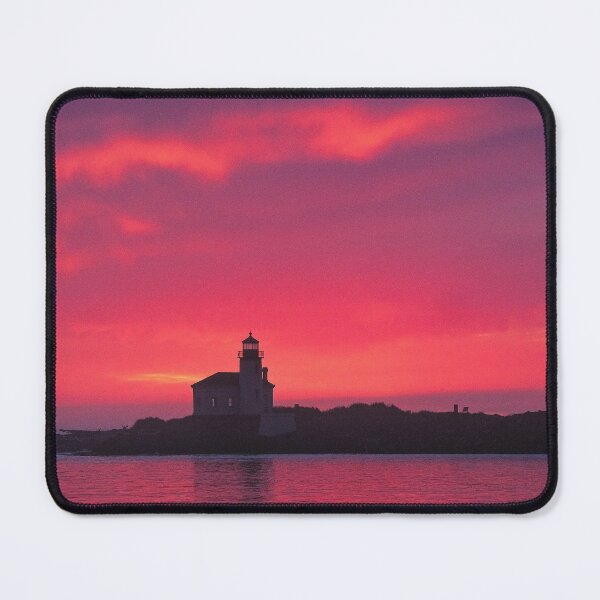 Item preview, Sunset at the Coquille River Lighthouse in Bandon, Oregon designed and sold by TheCurators.