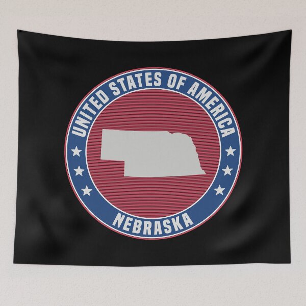 Item preview, Nebraska State designed and sold by lujrdesigns.