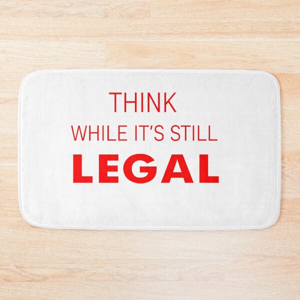 Item preview, Think While It’s Still Legal, music lovers gift for sister  designed and sold by then1.
