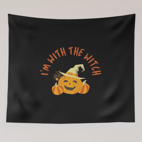 Item preview, Copy of I'm With the Witch - Funny Halloween Quotes Gift For Boys and Girls designed and sold by Harmonystore.