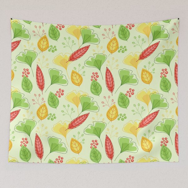 Item preview, Leaves Pattern designed and sold by YOYOCollection.