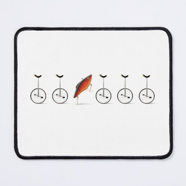 Item preview, AntiSequitur - Fish Lure and Unicycles designed and sold by garzonetto.