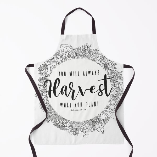 Item preview, Bible quotes art. “You will always harvest what you plant”, Galatians 6:7 designed and sold by Isabelle Verona.