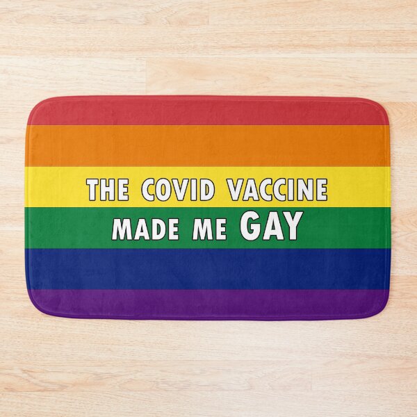 Aperçu de l'œuvre Le vaccin contre le Covid m'a rendu gay créée et vendue par emilygibbons96.