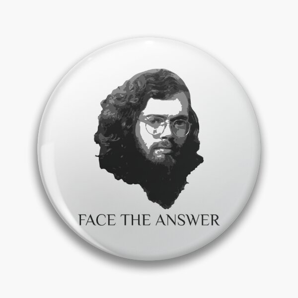 Item preview, Terrence McKenna - Face The Answer designed and sold by Pop Culture Junkyard.