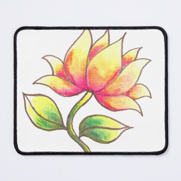 Item preview, Orange Red Flower designed and sold by CarolineLembke.