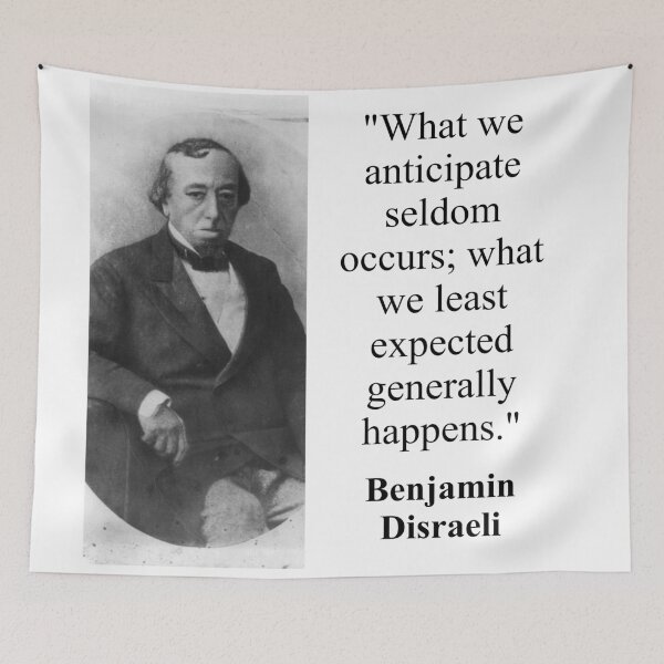 Item preview, What We Anticipate - Disraeli designed and sold by CrankyOldDude.