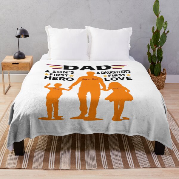 Item preview, Dad A Son'S First Hero A Daughter'S First Love designed and sold by Audrinashop.