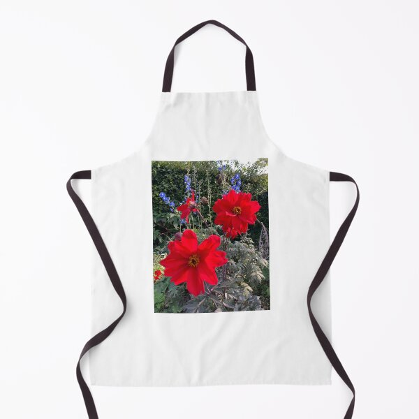 Item preview, Dahlias and Delphiniums Garden Photography designed and sold by OByD.