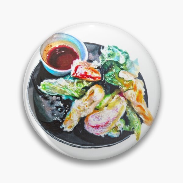 Item preview, Vegetable Tempura designed and sold by LornaBowdenART.