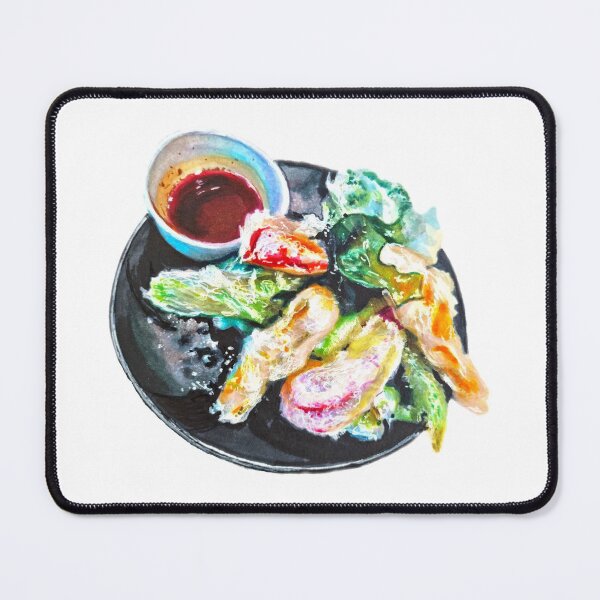 Item preview, Vegetable Tempura designed and sold by LornaBowdenART.