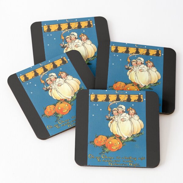 Item preview, Vintage Halloween Night Illustration  designed and sold by Bellathewilde.