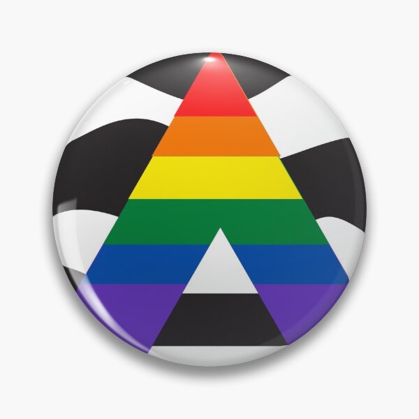 Item preview, Abstract Straight Ally Pride designed and sold by Katelyn George.