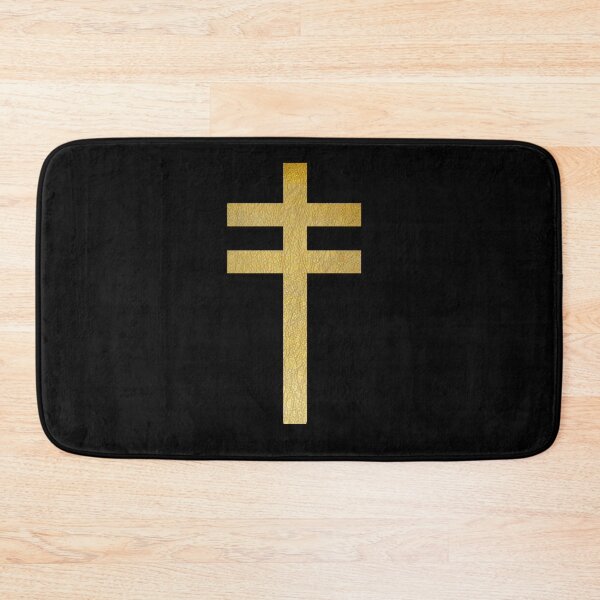 Item preview, Frightened Rabbit Inspired Design - Frightened Rabbit Cross - Cross (White Background Version) designed and sold by nthonym.