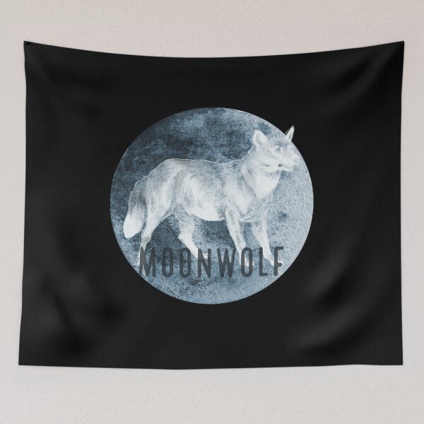 Artikelvorschau, Mond Wolf entworfen und verkauft von BeardedTree.