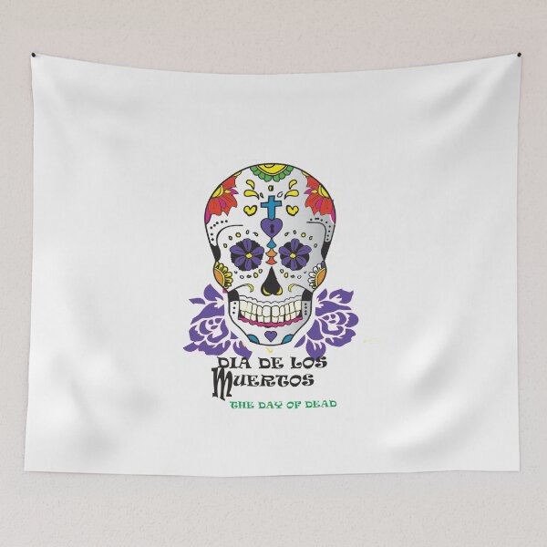 Item preview, dia de los,(colourful art work) designed and sold by creativelittleo.