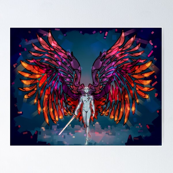 Item preview, Stained Glass Angel designed and sold by Meightaboot.