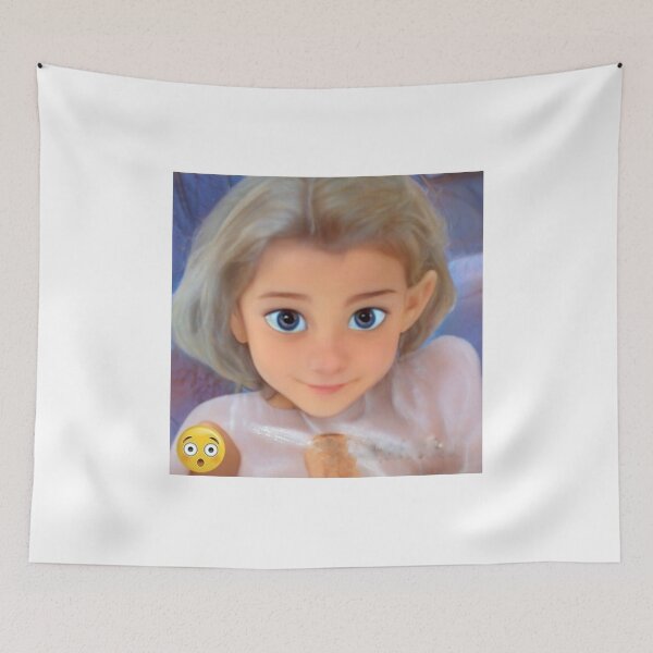 Item preview, A girl with a surprised face designed and sold by Ingahaliullina.