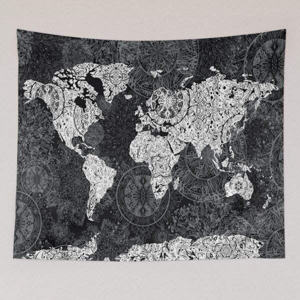 Item preview, world map designed and sold by BekimART.