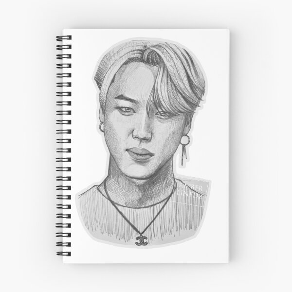 Aperçu de l'œuvre Jimin Croquis créée et vendue par amberlinedz.