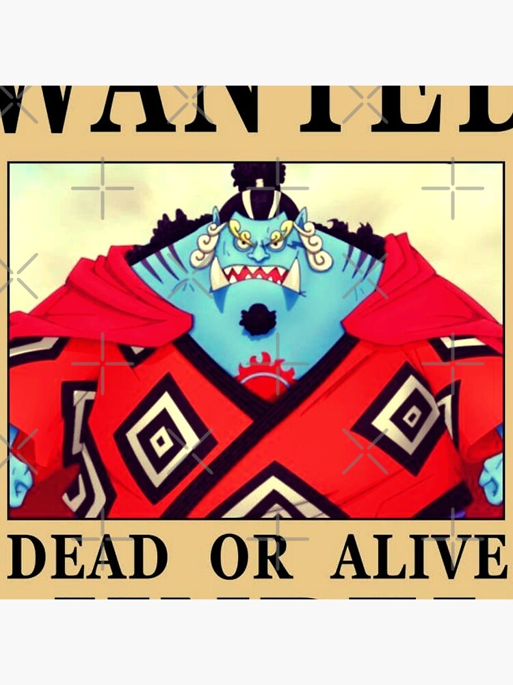 one-piece-wanted-poster-bounty-jinbei-pin-for-sale-by-tsukilouki