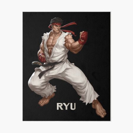 Ryu 8 X 10 Print street Fighter Drawing Fighting 