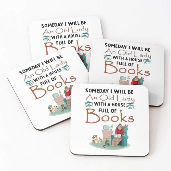 Item preview, Someday I Will Be An Old Lady With House Full Book designed and sold by Audrinashop.