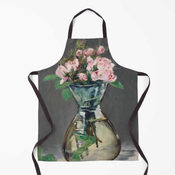 Item preview, Oil Painting Moss Roses in a Vase (1882) by Edouard Manet designed and sold by Designedbysm.