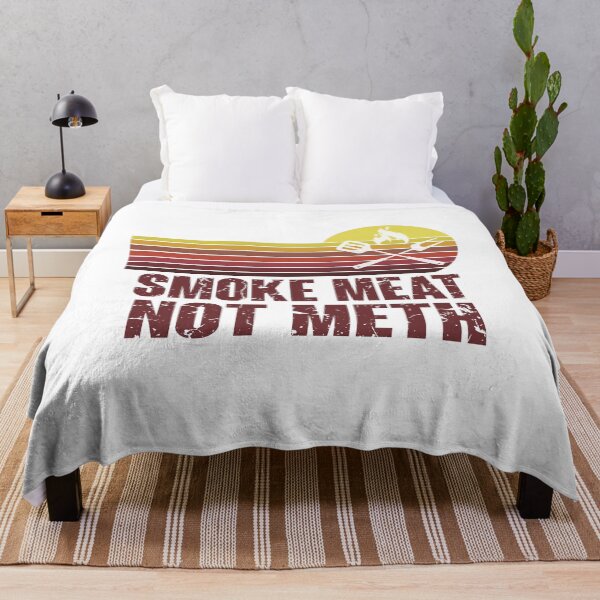 Item preview, Smoke Meat Not Meth Grilled BBQ Dad Brisket Grilling designed and sold by lovelystore200.
