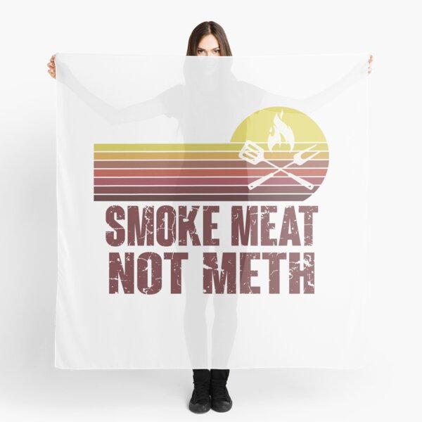 Item preview, Smoke Meat Not Meth Grilled BBQ Dad Brisket Grilling designed and sold by lovelystore200.