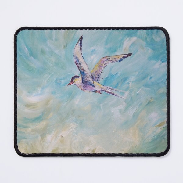 Item preview, Arctic Tern Acrylic painting designed and sold by Redilion.