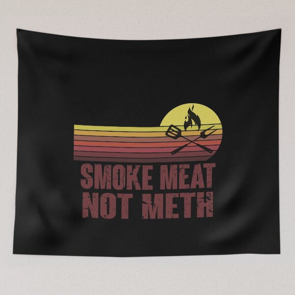Item preview, Copy of Smoke Meat Not Meth Grilled BBQ Dad Brisket Grilling  designed and sold by lovelystore200.
