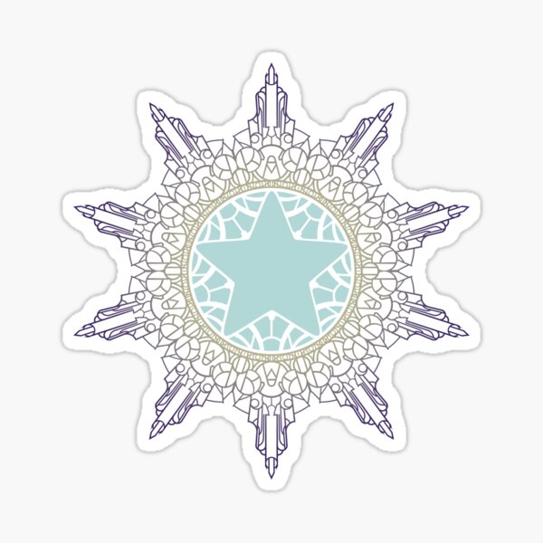 Star Mandala Sticker