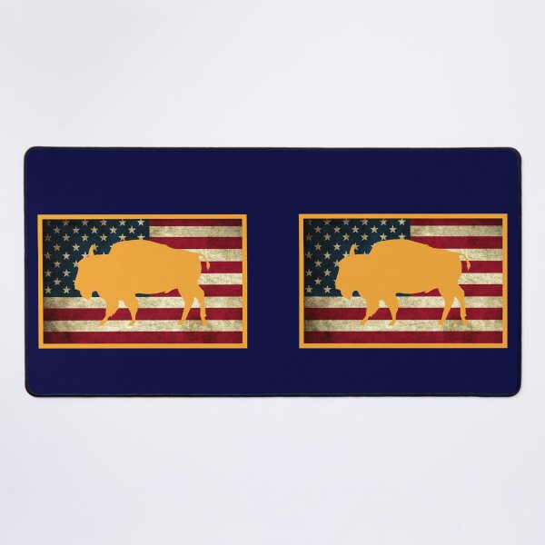 Item preview, Bison and American Flag designed and sold by artistoutfitter.