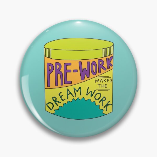 Item preview, Pre-work Makes the Dream Work Pre-Workout Cannister designed and sold by murialbezanson.