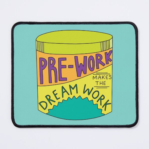 Item preview, Pre-work Makes the Dream Work Pre-Workout Cannister designed and sold by murialbezanson.