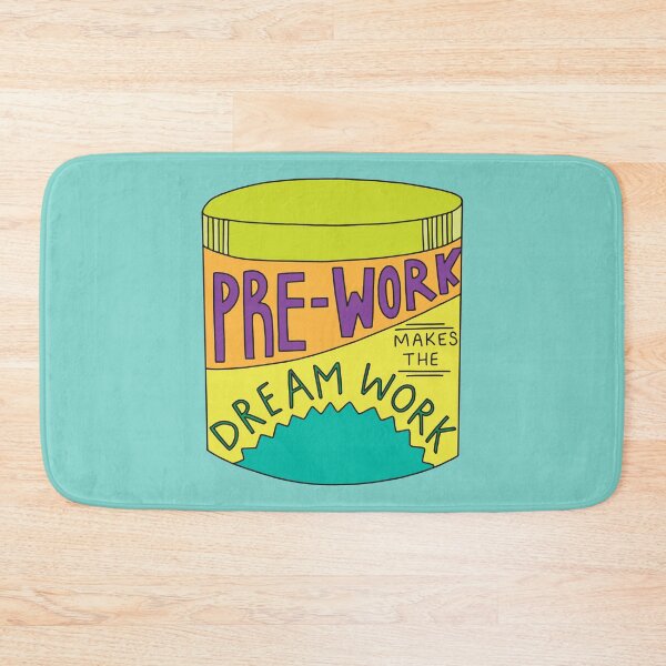 Item preview, Pre-work Makes the Dream Work Pre-Workout Cannister designed and sold by murialbezanson.